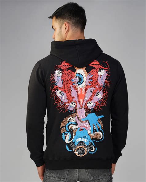 The Wrath of Kali zip up Cotton Hoodie UV Plus Reactive – Ultra Tribe