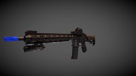 AR15_simplified_LOD0 - Download Free 3D model by pencilholic [497e364 ...