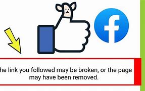 Image result for Facebook Link Is Broken
