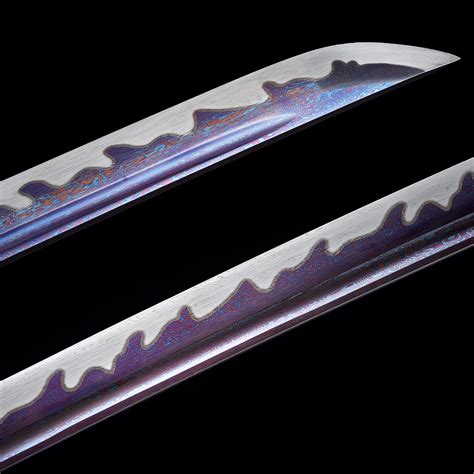 Buy Auicx Handmade Sword,Japanese Samurai Sword,Damascus Katana,Demon ...