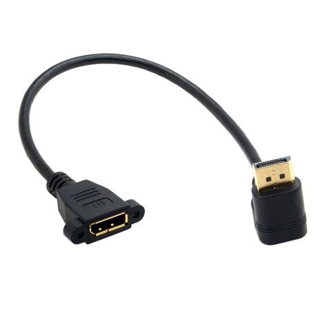 Chenyang DisplayPort Display Port Male to Female 90 Degree Up Down ...