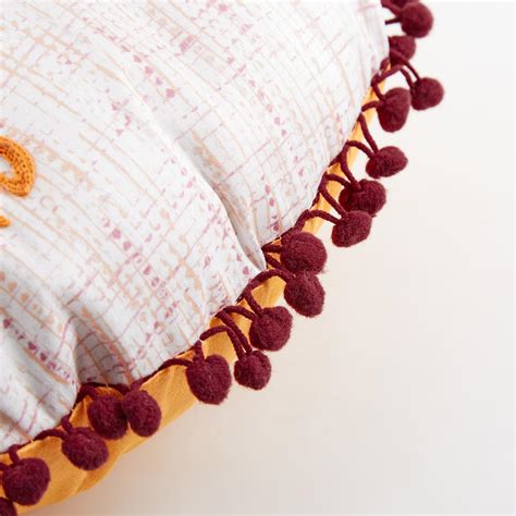 Buy Spinel Embroiderd Filled Cushion - 40x40cm from Home Centre at just ...