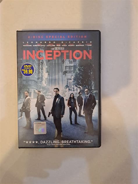 Image result for Inception DVD