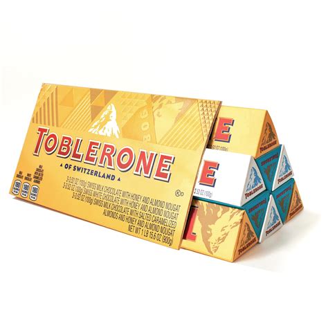 Buy TobleroneSwiss Chocolate Gift Set, Milk Chocolate, White Chocolate ...