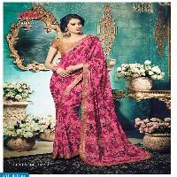 Vipul 21205 Series Wholesale printed Ethnic Saree - textiledeal.in
