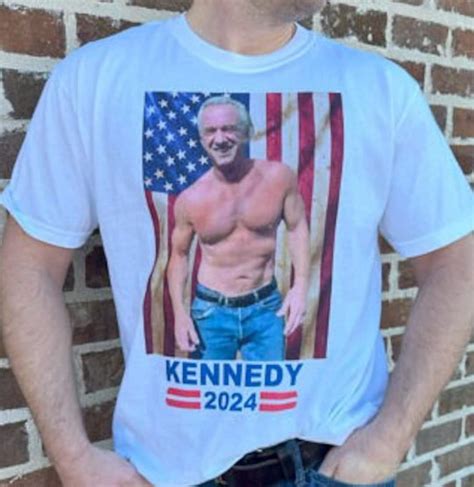 RFK Jr Shirtless T-shirt - Etsy