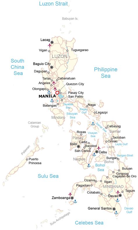 Philippines Map - GIS Geography