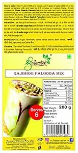 Shree Saatvik Rajbhog Falooda Mix | Indian Traditional Dessert Pre mix ...
