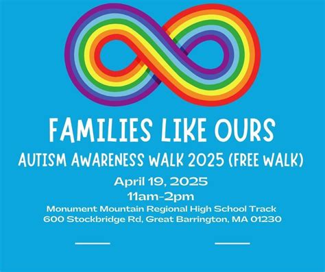 Families Like Ours Presents our 5th Annual Autism Awareness Walk ...