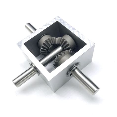 Buy PGFUN 1:1 Right Angle Bevel Gearbox 1 Module 20 Teeth 90° Angle ...