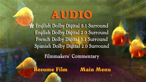 Image result for Shark Tale DVD Menu
