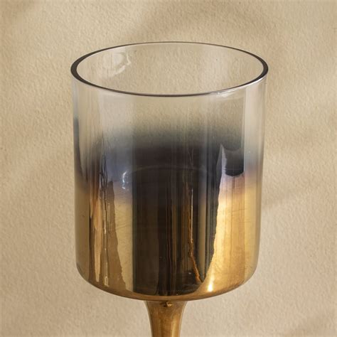 Buy Ember Opt Lumiere Glass Pedestal T-Light Holder - Large from Home ...