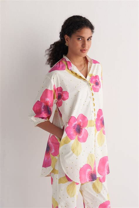 Pinkberry Floral Co-Ord Set – SHIVANI BHARGAVA