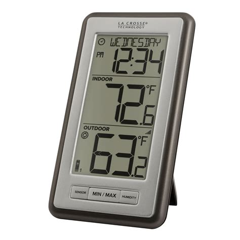Wireless Thermometer | Indoor & Outdoor Temp Gauge | La Crosse ...