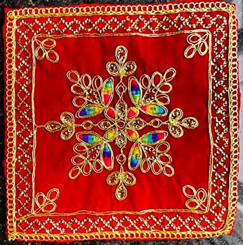 Buy Tymlos Add Elegance to Your Prayer Space with Our Velvet Pooja ...
