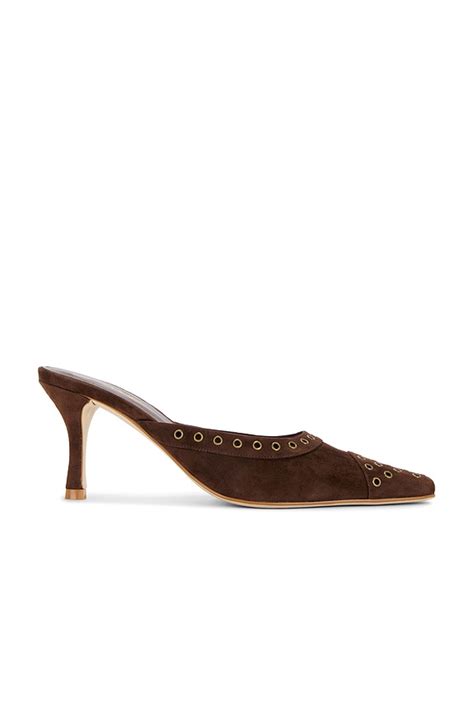 RAYE Ivy Mule in Chocolate Brown | REVOLVE