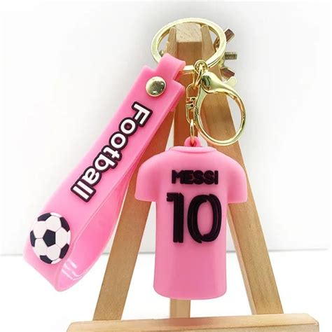 Buy Football Player Jersey Silicon Keychains with Bagcharm and Strap ...