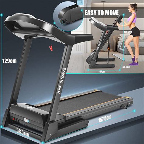 Buy ANCHEER T900 Treadmill, 3.25 HP Automatic Incline Treadmill with ...