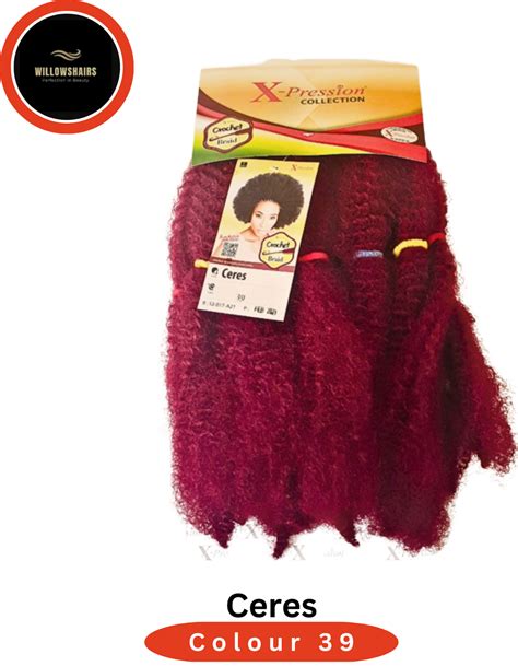 Expression ceres Xpression Ceres Afro Marley Kinky crochet hair ...