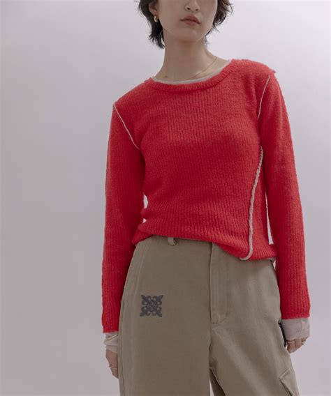 シアーモヘアレイヤードニット Eimee Law│Eimee Law & LHELBIE 公式オンラインストア