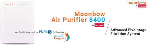 Moonbow by Hindware Moonbow AP-A8400UIN 55-Watt Air Purifier (White ...