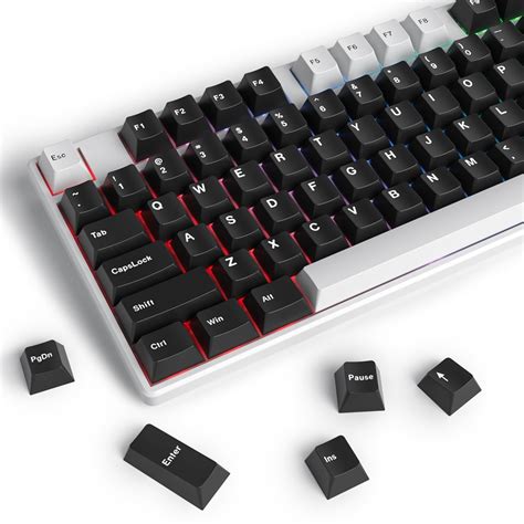 iTastatur WOB Keycaps 60 Percent 168 Keys PBT Custom Gaming Keycaps ...