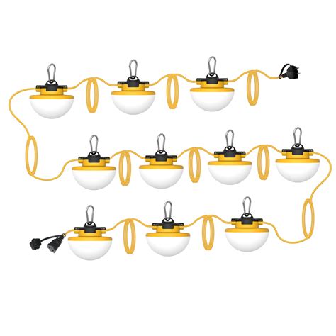 Image result for LED Construction String Lights