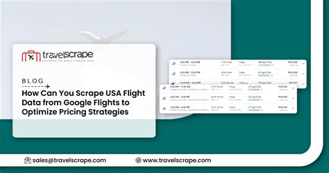 Scrape USA Flight Data from Google Flights for Pricing Strategies