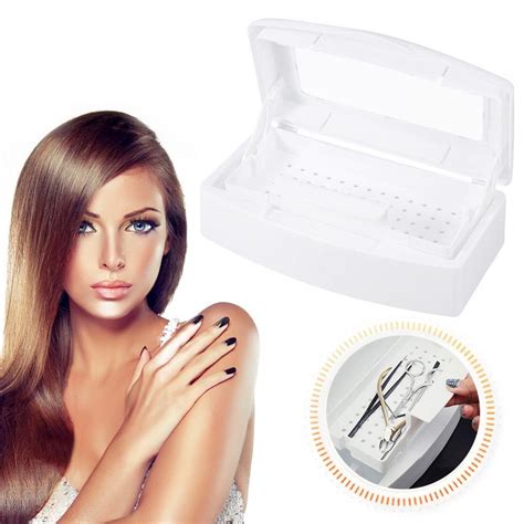 Nail Tools Tray Sterilizer, Sterilization Box Cleaner with Self ...
