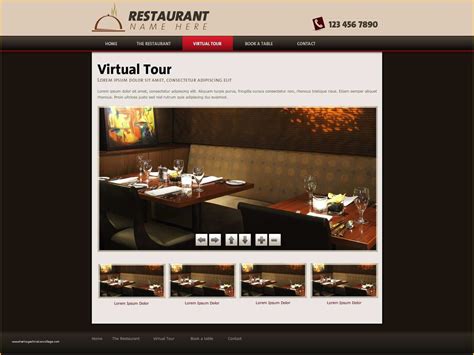 Catering Website Templates Free Of Free Website Template Restaurant ...