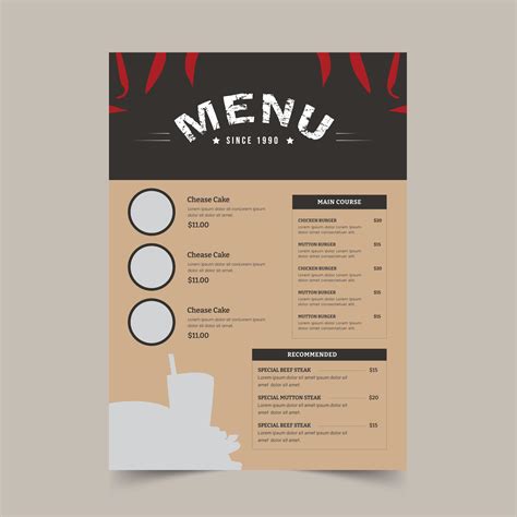 Basic Menu 的图像结果