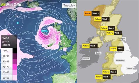 Brits on high flood alert with up to four inches of rain and 70mph ...