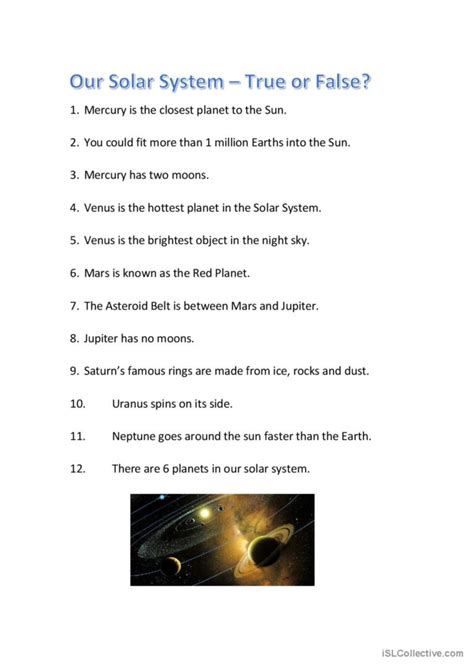 Image result for Solar System Questions
