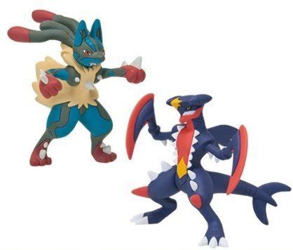Buy Pokemon X.Y Mega Shinka Evolution Vs Figure~Mega Lucario Vs Mega ...