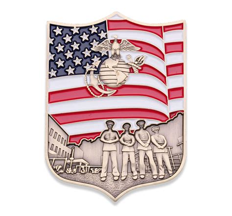 Buy Marine Corps Security Guard Challenge Coin - MSG USMC Military Coin ...