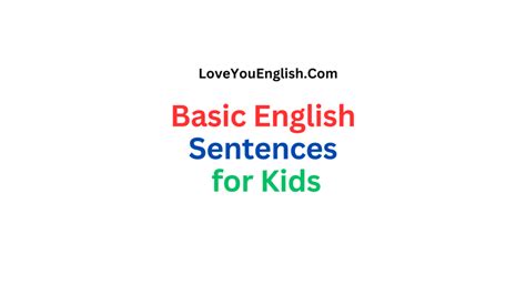 Image result for Simple Sentence Examples for Kids