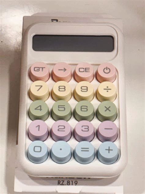 Runzon Electronic Calculator RZ. 819 for kids | Color & Design May Var ...