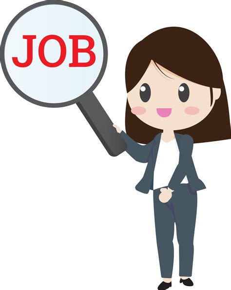 feliz hombre o mujer de negocios buscando trabajo 12375005 PNG