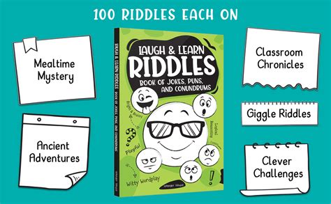 Laugh and Learn Riddles Book of Jokes, Puns, and Conundrums : Wonder ...