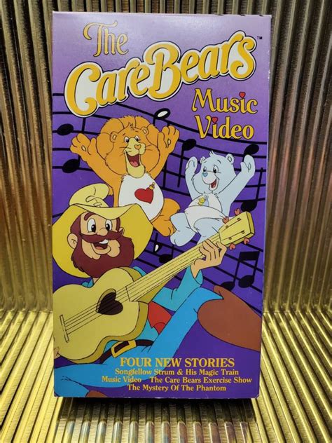 Vintage 1989 VHS The Care Bears Music Video 45 Minutes - Etsy Österreich