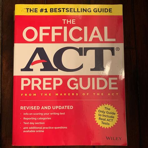 The Official Act Prep Guide by ACT, Paperback | Pango Books