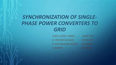 Image result for Grid Synchronization