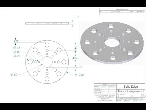 Solid Edge Practice Models 的图像结果