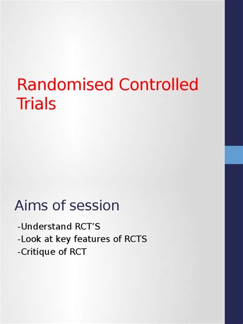Understanding Randomised Controlled Trials 的图像结果