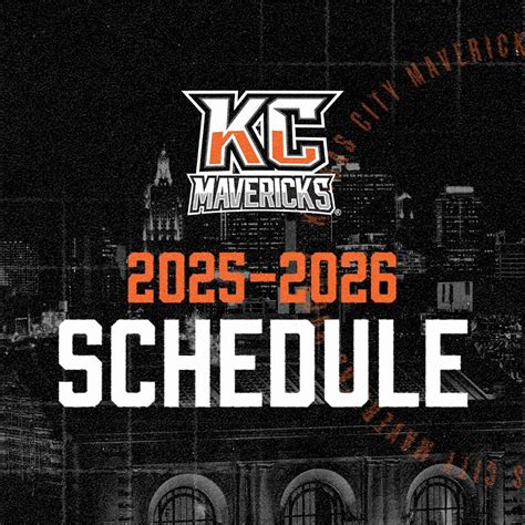 x-Kansas City Mavericks | It’s official — the Mavericks’ 2025–26 ...