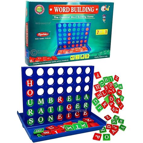 Buy Wishmaster The Classical Word Building 2 in 1 Board Game, Lets ...