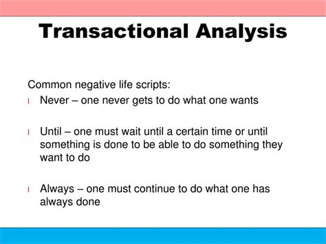 Life Scripts Transactional Analysis 的图像结果