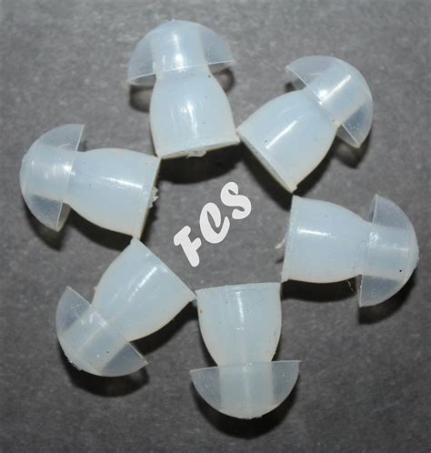FCS Pack of 6 Hearing Aid Domes for BTE Devices.(Large-12mm) : Amazon ...