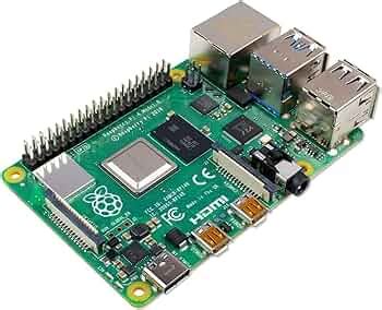 Raspberry Pi 4 Model B 2GB RAM DDR4 64-bit SoC @ 1.5GHz CPU Single ...