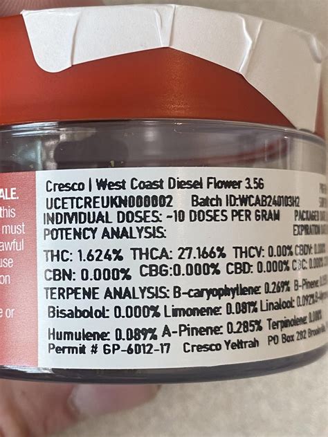 West Coast Diesel by Cresco : r/PAsmokers
